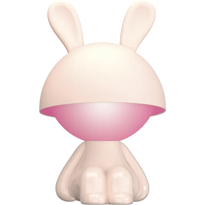 Veli Line Pink Bunny – bordlampe — produktfoto