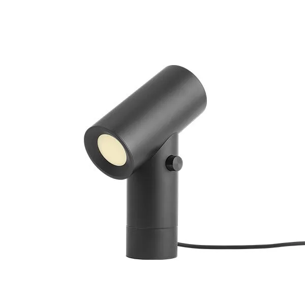 Muuto Beam Sort – bordlampe — produktfoto