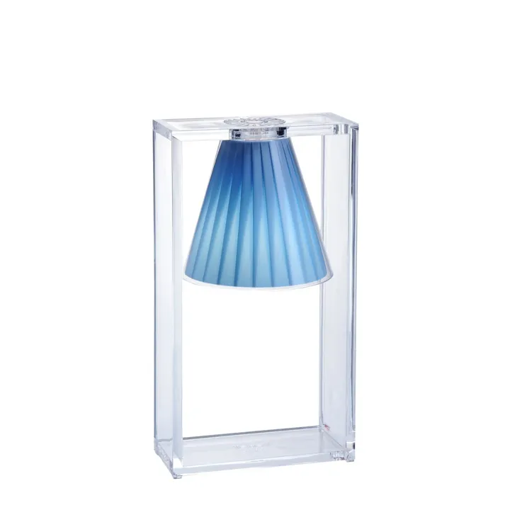 Kartell Light-Air Lyseblå – bordlampe — produktfoto