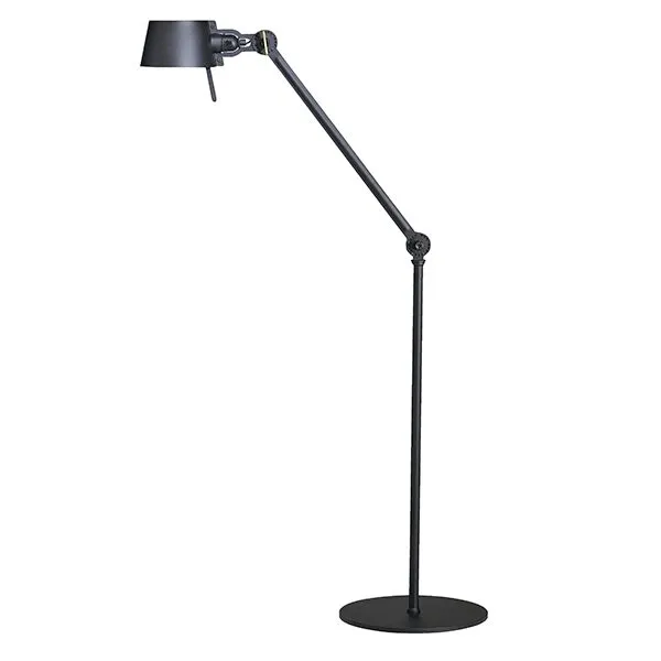 Tonone Bolt En Arm Smokey Black – gulvlampe — produktfoto