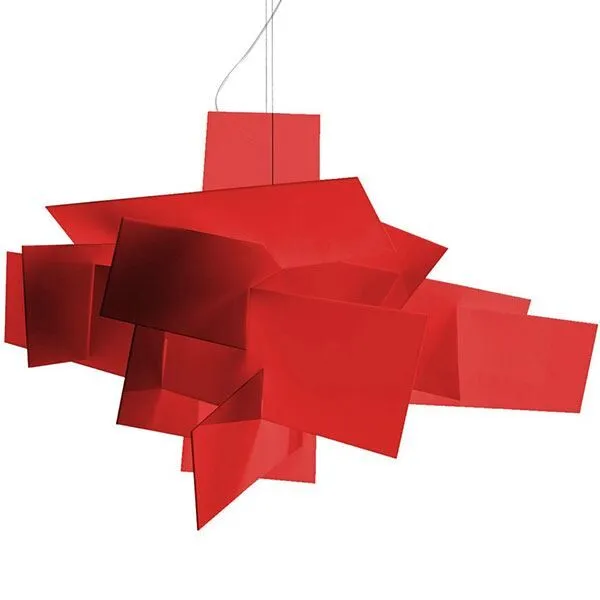 Foscarini Big Bang LED XL Rød – pendel — produktfoto