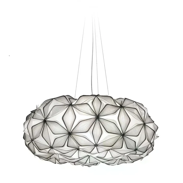 Slamp C'est La Vie Large - Sort Med Transparent Ledning – pendel — produktfoto