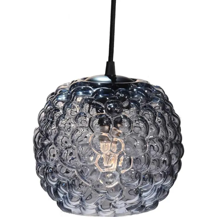Halo Design Grape , røgfarvet, Ø20 cm – pendel — produktfoto