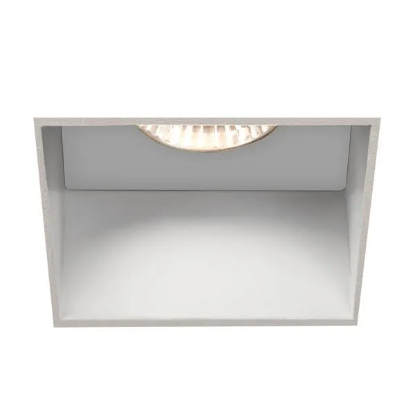 Astro Trimless Square Fixed Spot Hvid – spot — produktfoto