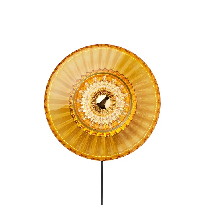 Design By Us New Wave Optic Amber – væglampe — produktfoto