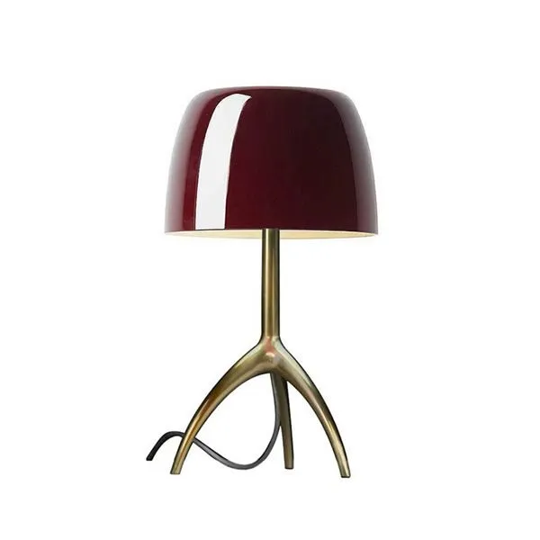 Foscarini Lumiere Piccola Kirsebær Champagne – bordlampe — produktfoto