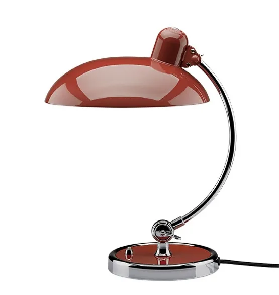 Fritz Hansen KAISER idell 6631-T Luxus , venetian red – bordlampe — produktfoto
