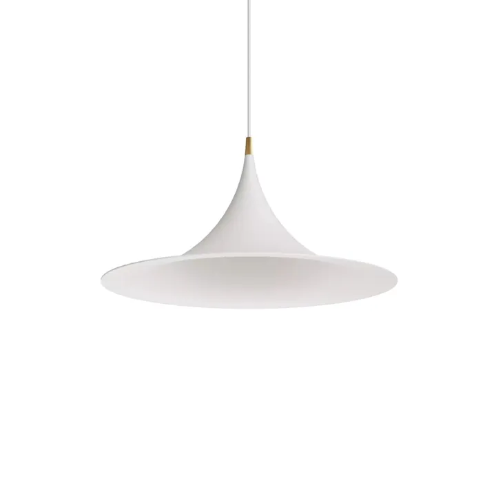 Linea Light collection Morgana Ø47 Hvid/Børstet Guld – pendel — produktfoto