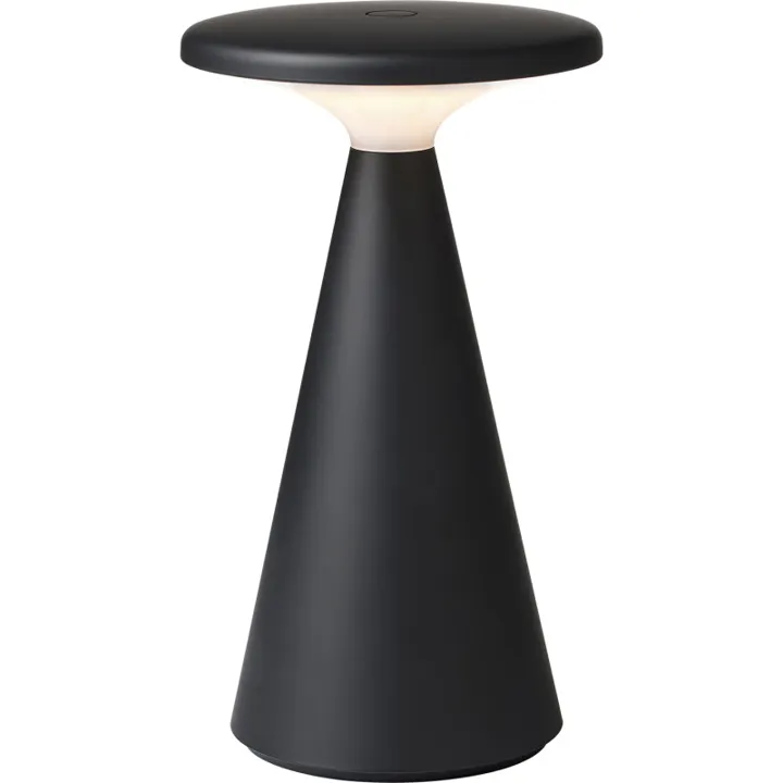 Nielsen Light Nyhavn genopladelig , sort – bordlampe — produktfoto
