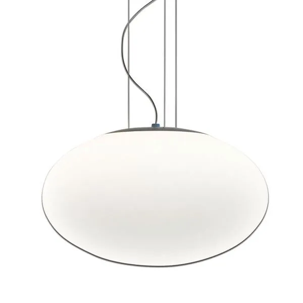 Astro Zeppo Hvid & Hvidt Glas – pendel — produktfoto