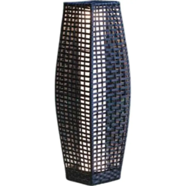 Veli Line Rattan solcelle lanterne, 69x22 cm – udendørslampe — produktfoto