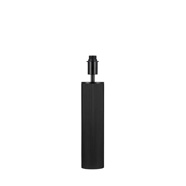Globen Lighting Rib 8 Base Sort – bordlampe — produktfoto