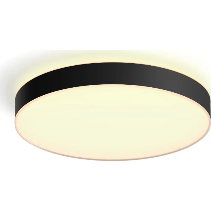 Philips Hue Enrave , sort, Ø55 cm – loftlampe — produktfoto