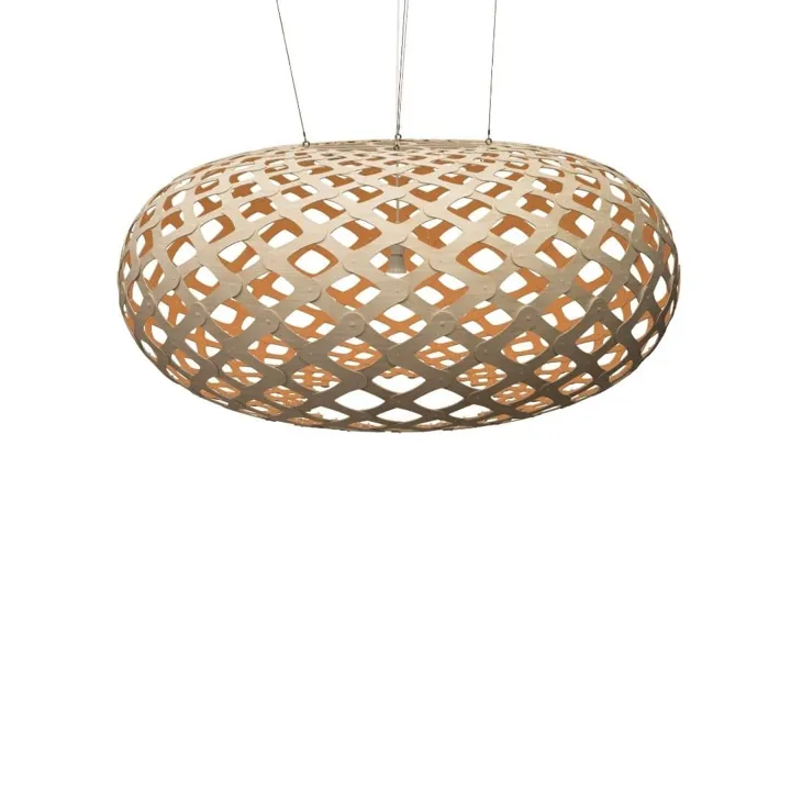 David Trubridge Kina Ø140 Bamboo / Orange – pendel — produktfoto