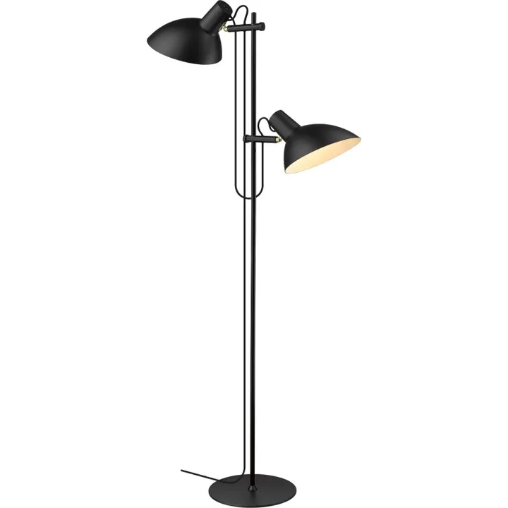 Halo Design Metropole 2, sort – gulvlampe — produktfoto