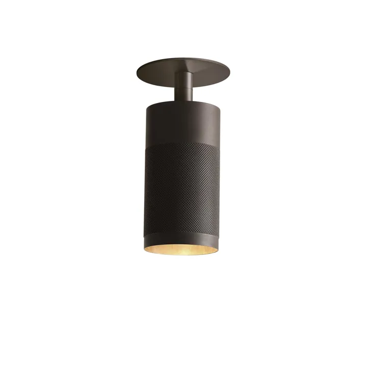 Thorup Copenhagen Patrone Recessed Bruneret Messing Clip-Fit – loftlampe — produktfoto