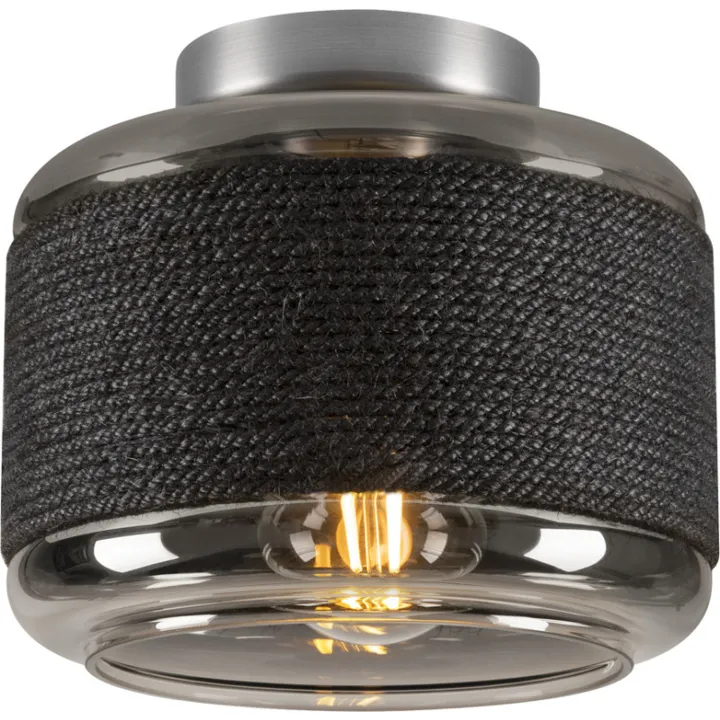 SLV Pantilo Rope , sølv, Ø19 cm – loftlampe — produktfoto