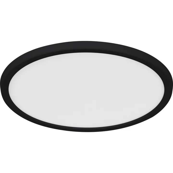 Nordlux Oja , 3-trins-dæmp, 2700K, sort, Ø29 cm – loftlampe — produktfoto