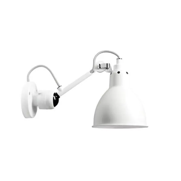La Lampe Gras N304 Hvid & Hvid Hardwired – væglampe — produktfoto