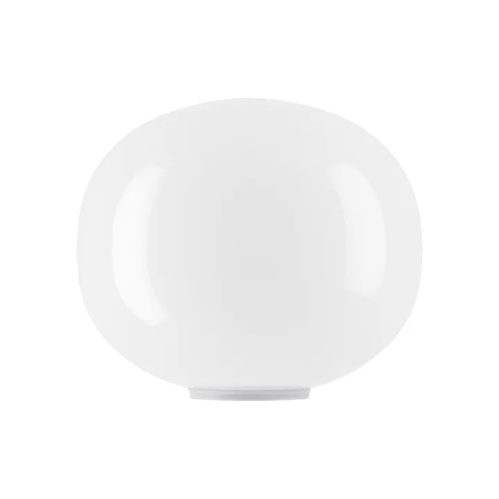 Lodes Volum Ø42 Glossy White – bordlampe — produktfoto