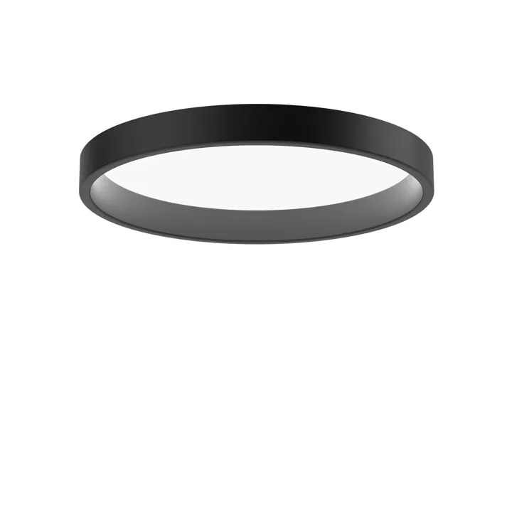Louis Poulsen LP Circle Halvforsænket Ø45 3000K & Dali/Switch-Dim Sort – loftlampe — produktfoto