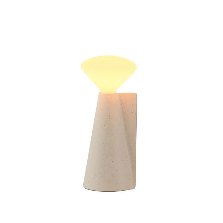 Tala Mantle Stone – transportabel bordlampe — produktfoto
