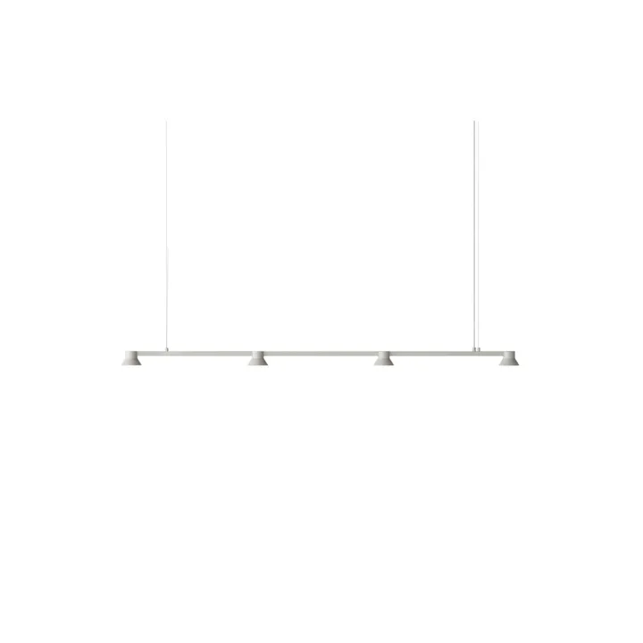 Normann Copenhagen Hat Linear Stor Warm Grey – pendel — produktfoto