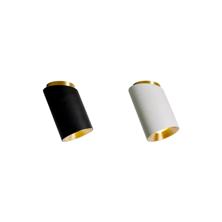 DCWéditions Tobo C85 Diag Sort/Hvid – loftlampe — produktfoto