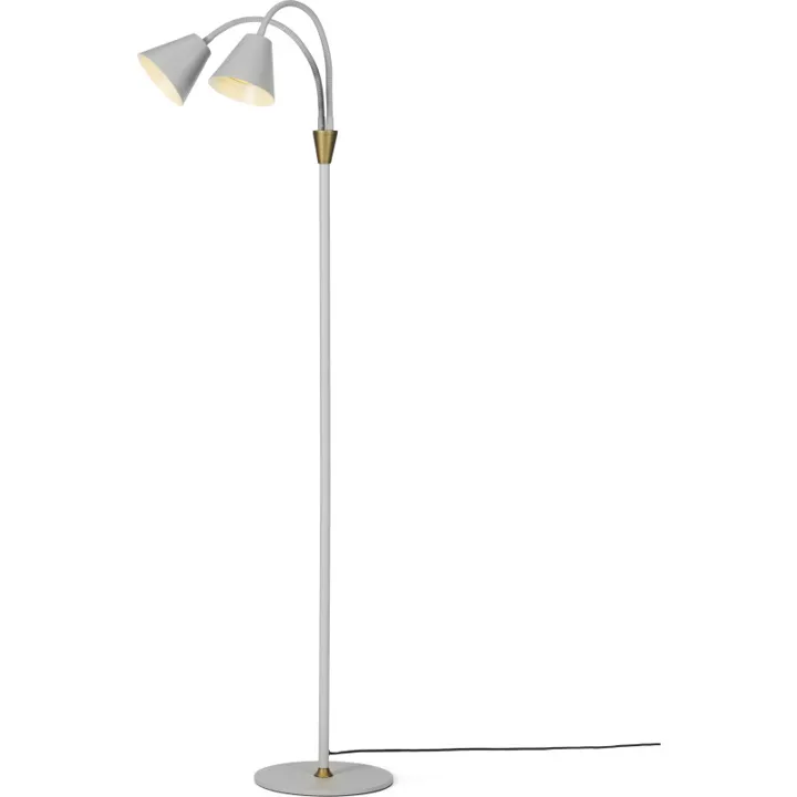 Halo Design Hygge , 2 spots, grå – gulvlampe — produktfoto