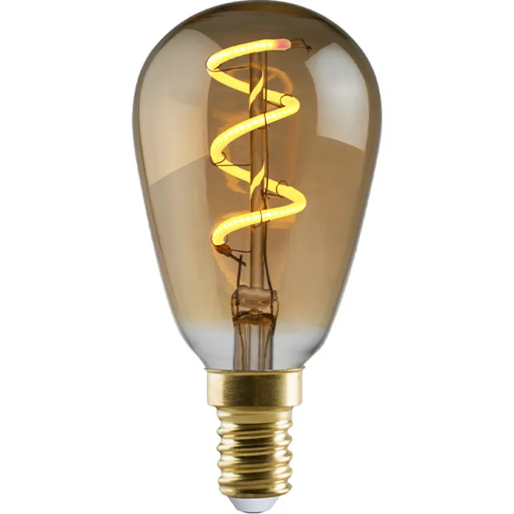 E3Light Vintage E14 dråbepære, 2000K, 2,5W – pære — produktfoto