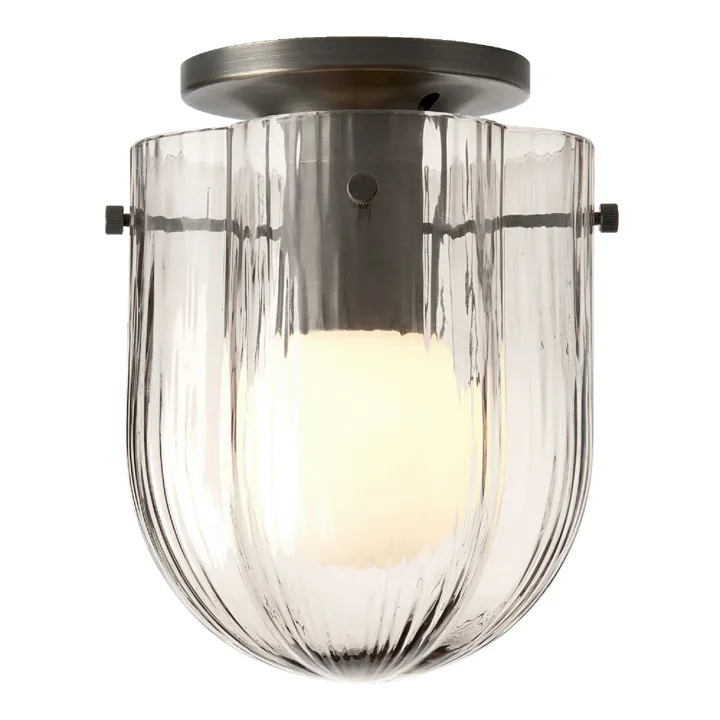 GUBI Seine Bruneret Messing/Røgfarvet – loftlampe — produktfoto