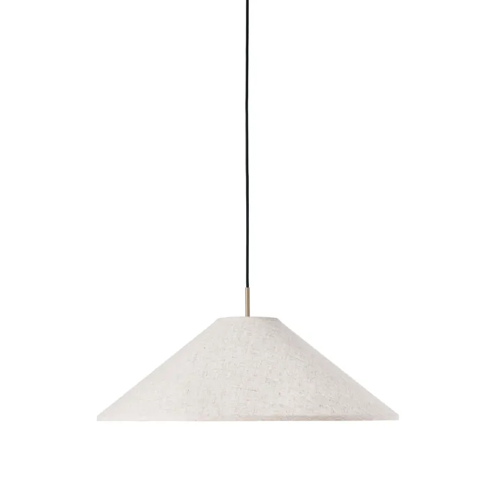 Edgeform Tafta Cone Ø65 Natur – pendel — produktfoto