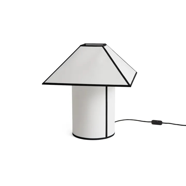HAY Ava Pyramid 45 Hvid – bordlampe — produktfoto