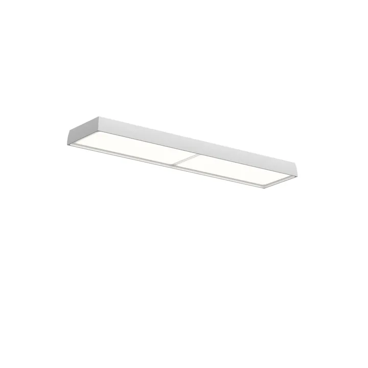 Louis Poulsen LP Slim Prismatisk Diffuser 3000K & Dali Hvid – loftlampe — produktfoto