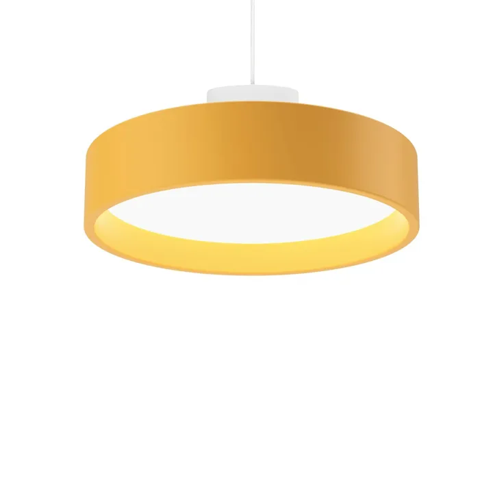 Louis Poulsen LP Circle Opal Diffuser Ø26 3000K & Dali/Switch-Dim Gul – pendel — produktfoto
