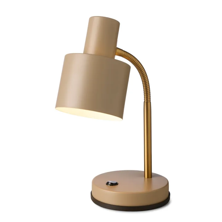 Halo Design Vogue Soft Sand/Antique – bordlampe — produktfoto