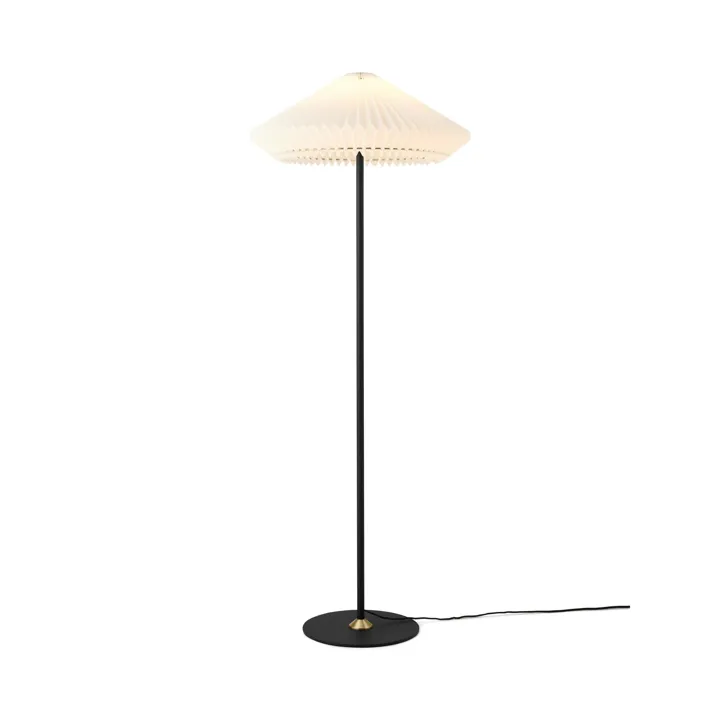 Halo Design Paris Ø56 Clean White/Sort – gulvlampe — produktfoto