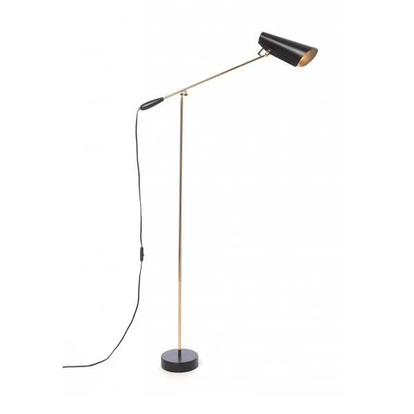 Northern Birdy Sort – gulvlampe — produktfoto