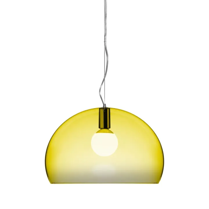 Kartell FL/Y Medium Gul – pendel — produktfoto