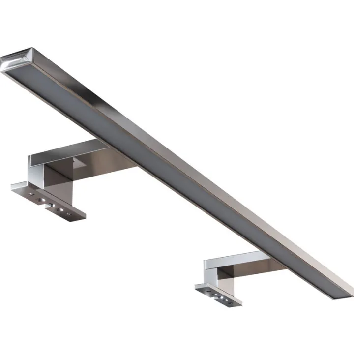 Dansani Mido+ Libra spejllampe, krom, 60 cm – væglampe — produktfoto