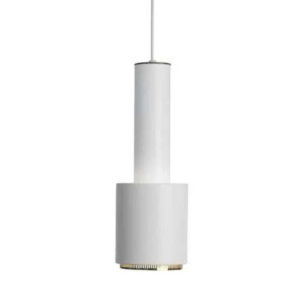 Artek Hand Grenade A110 Hvid & Messing – pendel — produktfoto