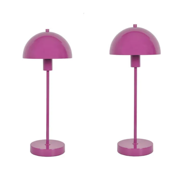 Herstal Vienda 2 stk - Lilla – bordlampe — produktfoto