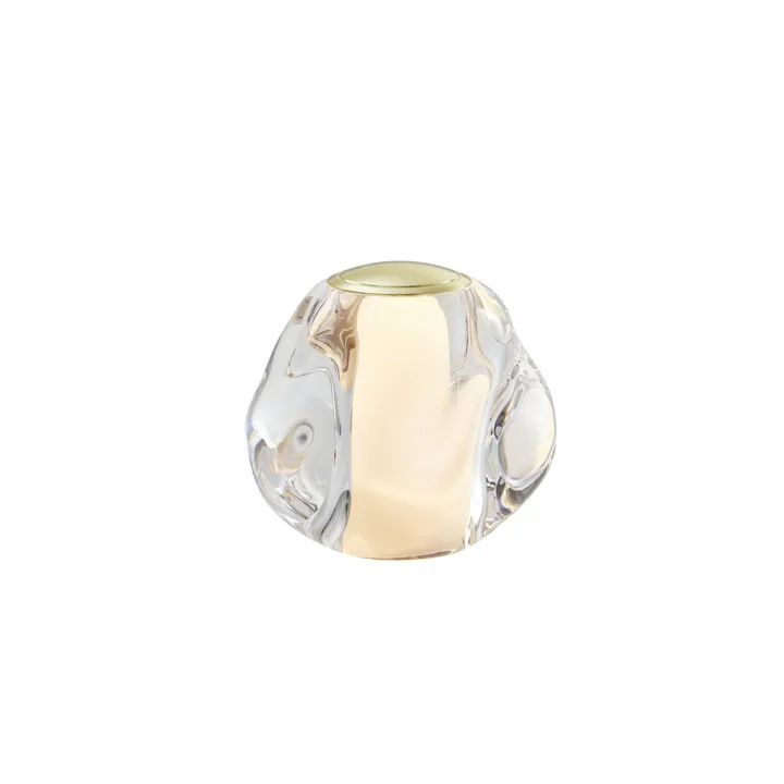 Loom Design Ice Ball Transparant/Guld – transportabel bordlampe — produktfoto