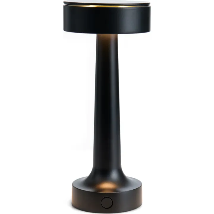Antidark Buddy genopladelig , sort – bordlampe — produktfoto
