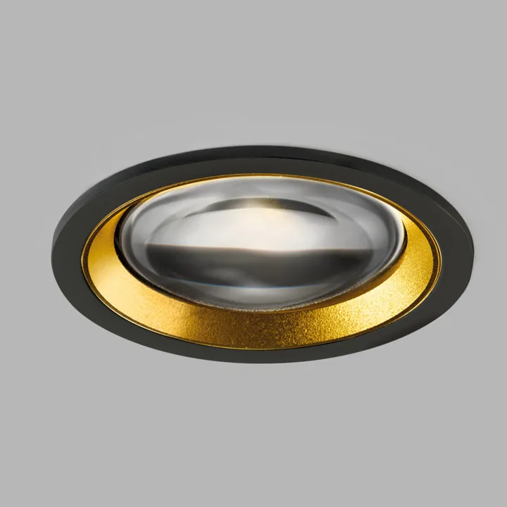 Optic In 1+ sort indbygnings-spot Light-Point (outlet) – indbygningsspot — produktfoto