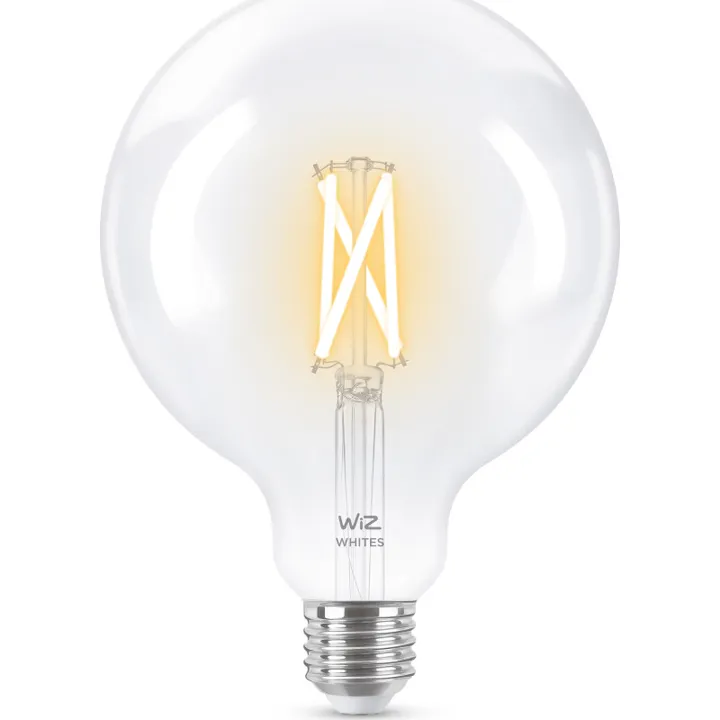 Wiz E27 globepære, 2700K-6500K, 7W, Ø12,6 – pære — produktfoto