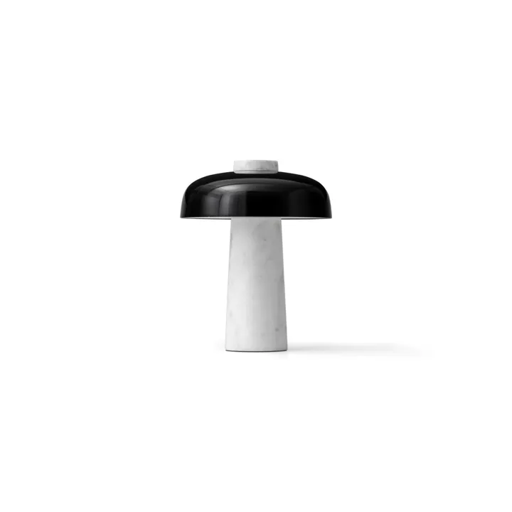 Audo Copenhagen Reverse Carrara/Sort – bordlampe — produktfoto