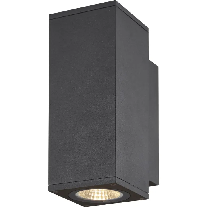 SLV Enola Square udendørs , 11,5 cm – udendørs væglampe — produktfoto