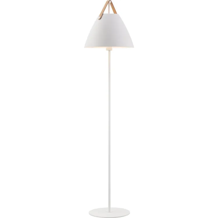 Design For The People Dftp Strap , hvid – gulvlampe — produktfoto