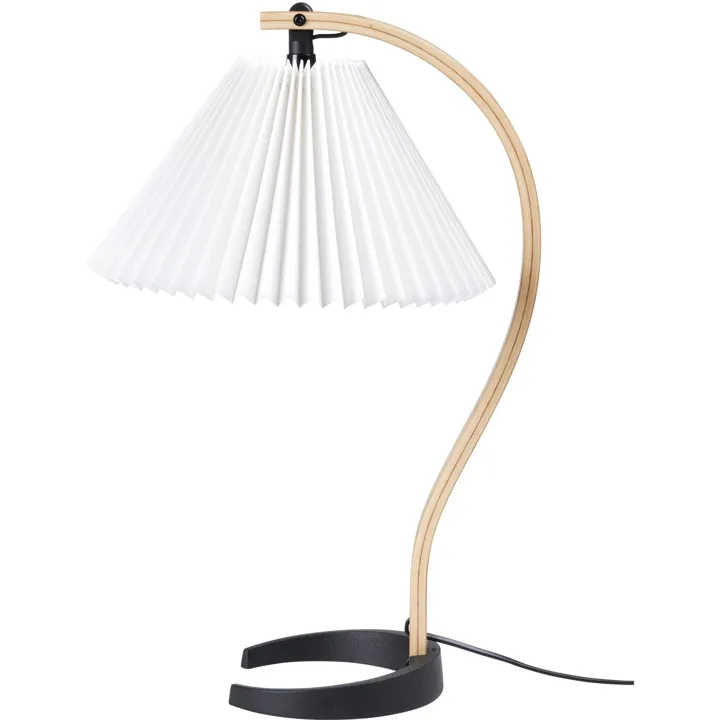 GUBI Timberline Hvid/Birk – bordlampe — produktfoto